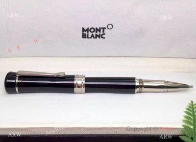 Newest Copy Mont Blanc Bonheur Black Precious Resin Fineliner pen